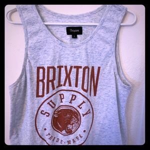 BRIXTON Mens Tank Top Large